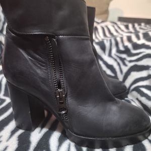 Women's Combat Heel Boots